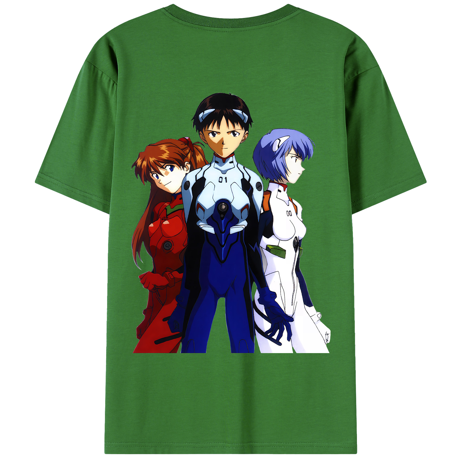 （画像用） EVA 新世紀エヴァンゲリオン レディース半袖Tシャツ(バックプリント)